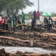 The aftermath of floods in Parua village in western Kenya in November.